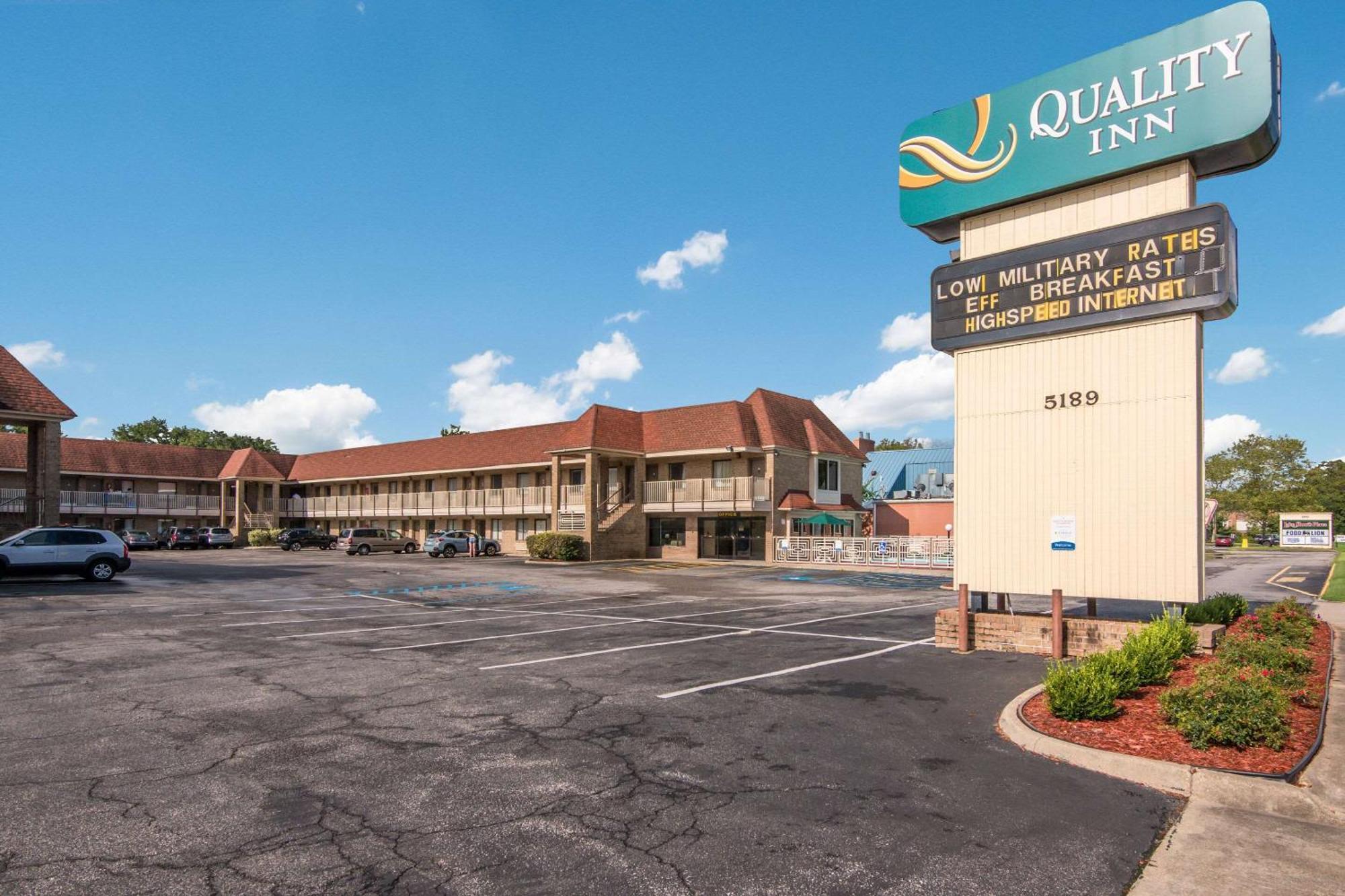 Quality Inn Little Creek Вирджиния-Бич Экстерьер фото